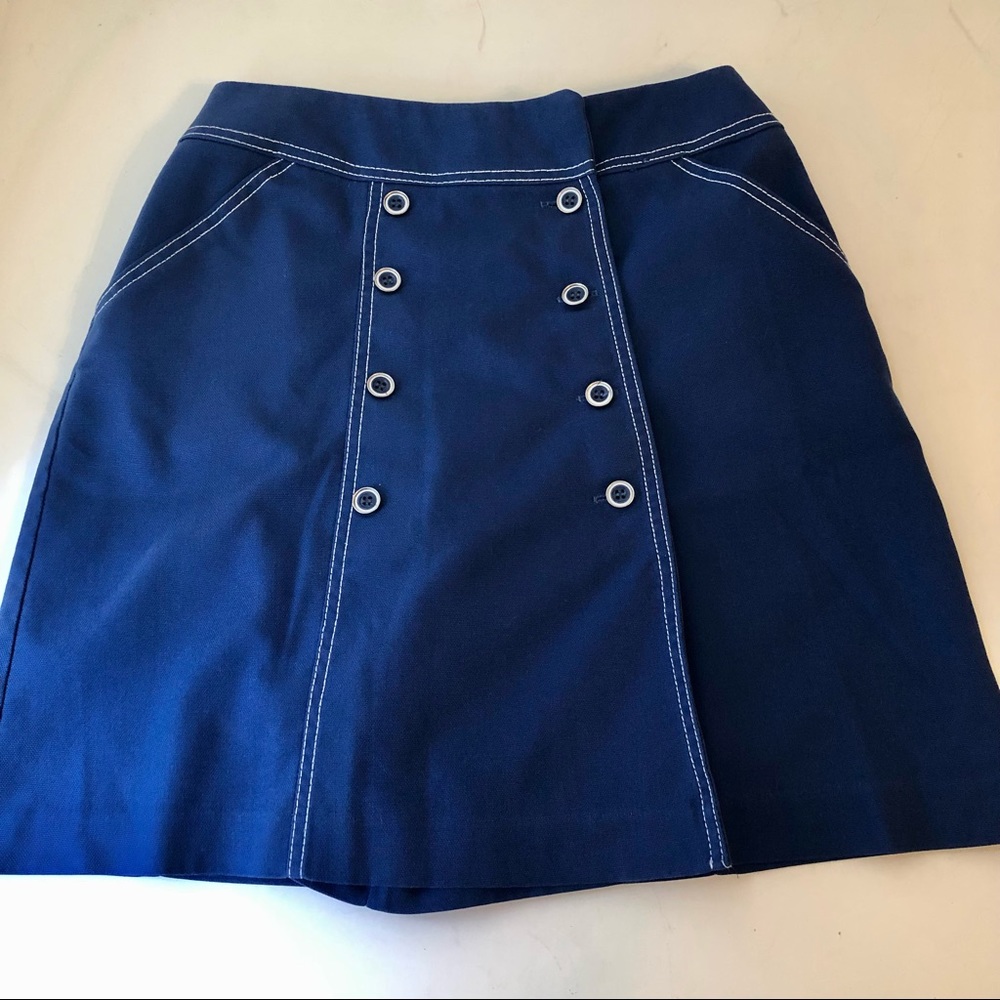 Vintage skort skirt with shorts 80’s does 50’s